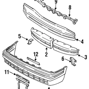 Side Bracket - Mazda (BR70-50-G22)