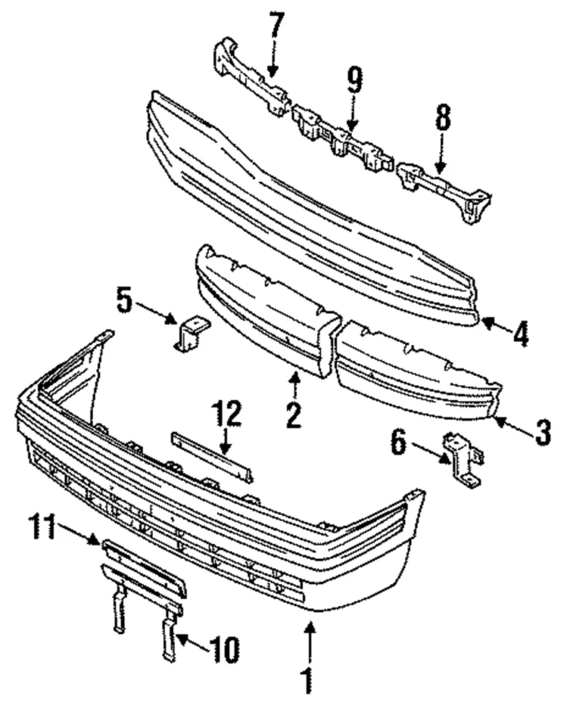 Side Bracket - Mazda (BR70-50-G22)