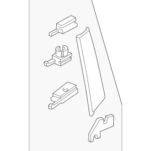 Pillar Molding - Mazda (T001-50-H10F)