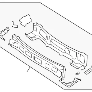 Cowl Top Panel - Mazda (GS3L-53-500B)