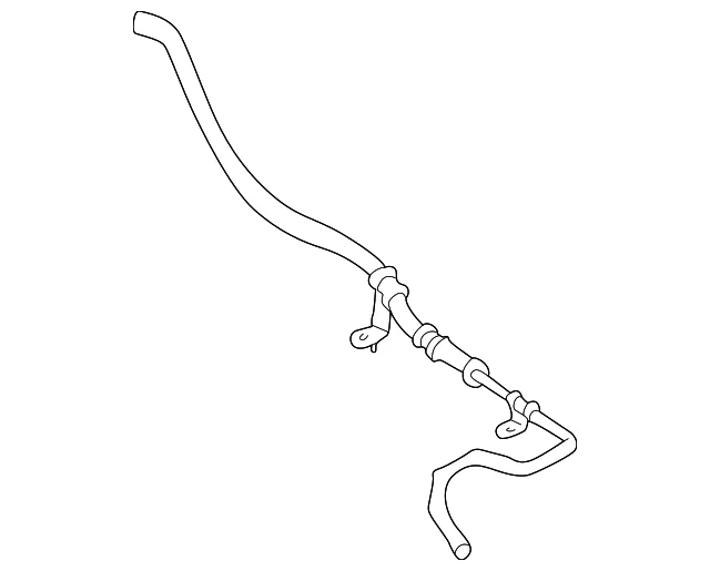 Power Steering Return Hose - Mazda (ZZC2-32-682A)