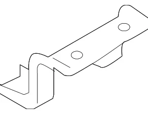 Console Assembly Rear Bracket - Mazda (GK2A-64-416)
