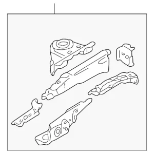 Apron Assembly - Mazda (B2YD-53-21YB)