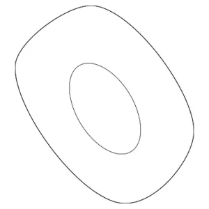 Lateral Arm Washer - Mazda (9995-81-630A)