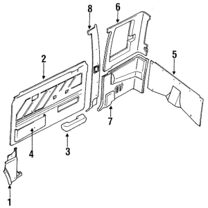 Armrest - Mazda (UB40-69-370-09)