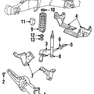 Radius Arm Bushing - Mazda (ZZL0-34-225C)