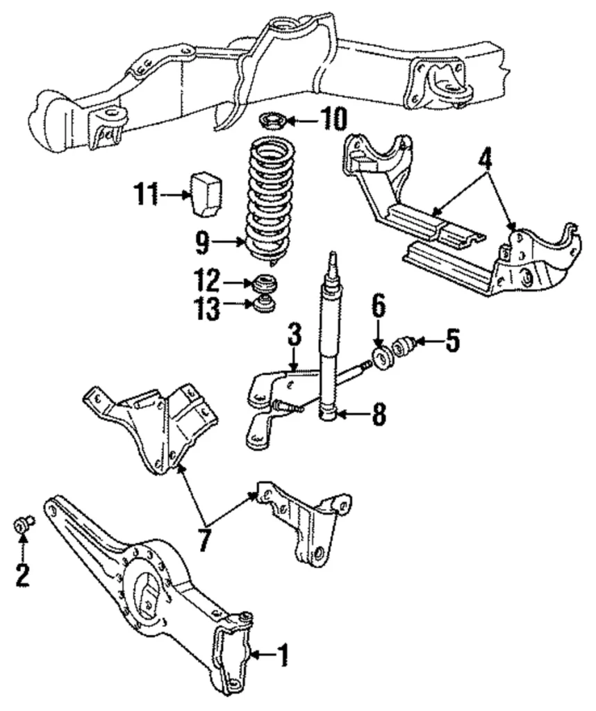 Radius Arm Bushing - Mazda (ZZL0-34-225C)