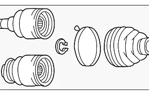 Inner Cv Joint - Mazda (FD80-22-520)