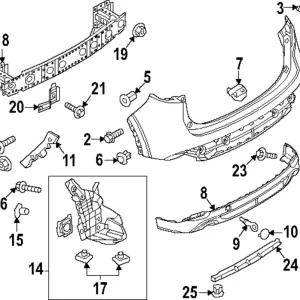 Bumper Cover - Mazda (KSD4-50-221B-9U)