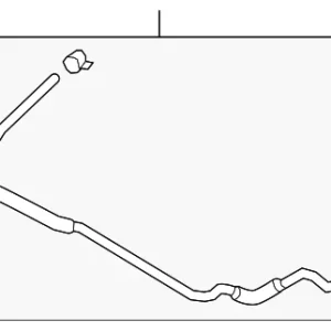 Reservoir Hose - Mazda (PE08-15-380)