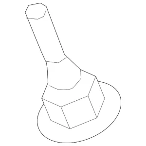 Molding Assembly Fastener - Mazda (BHN9-50-EA1)
