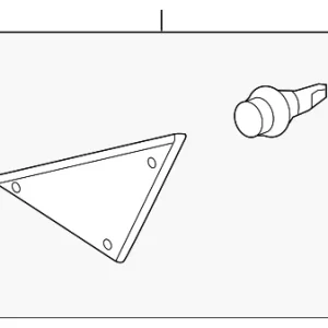 Corner Molding - Mazda (BHS2-69-15YB)