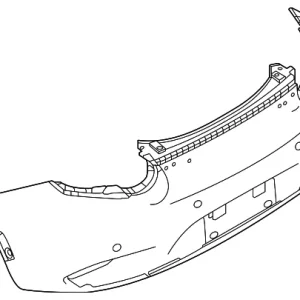 Bumper Cover - Mazda (NG7L-50-221-BB)