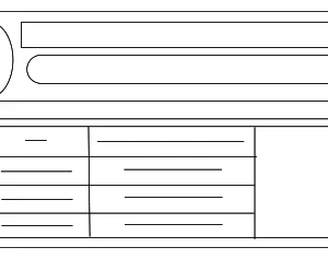 Tire Press Label - Mazda (KD31-69-014B)