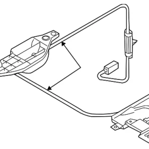 Antenna Cable - Mazda (NH19-66-940B)