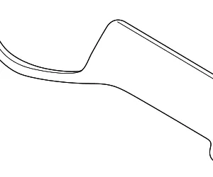 Lower Panel - Mazda (LC62-60-360-05)