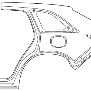 Quarter Panel - Mazda (KJY3-70-410)