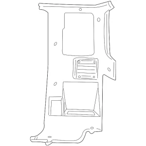 Quarter Trim - Mazda (1F70-68-210-30)