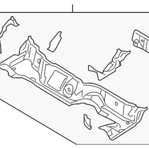 Panel Assembly - Mazda (BP4K-53-500N)