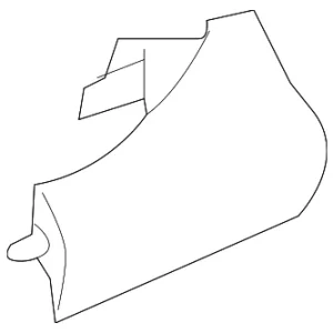 Lower Cover - Mazda (BBP3-88-1K8-02)