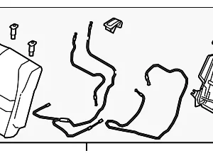 Seat Back Assembly - Mazda (TK48-88-230-2A)