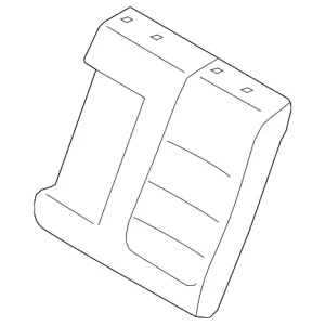 Seat Back Cover - Mazda (GJS5-88-451-03)