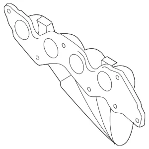 Exhaust Manifold - Mazda (L3C1-20-50XB)