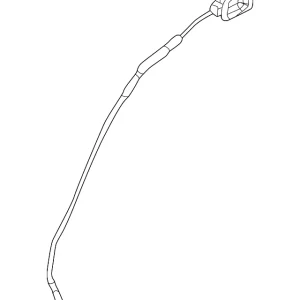 Folding Seat Latch Release Handle - Mazda (VA40-57-X5XA-02)
