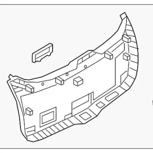 Lower Trim Panel - Mazda (KB7W-68-960A)