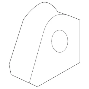 Seat Frame Bracket - Mazda (GK2A-54-78XA)
