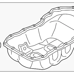 Oil Pan - Mazda (PYFA-10-400C)