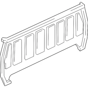 Back Panel - Mazda (ZZP0-53-661)