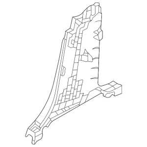 Lower Center Pillar Trim - Mazda (DGH9-68-220-02)