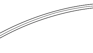Frame Molding - Mazda (GBEF-50-991D)