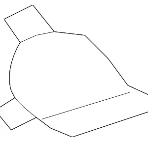 Tow Bracket Cover - Mazda (BGV4-50-A10B)