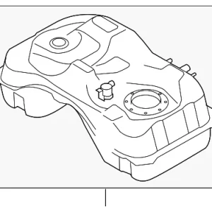 Fuel Tank - Mazda (EG21-42-110L)