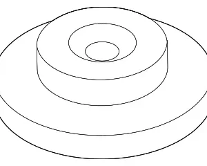 Lower Control Arm Damper - Mazda (BCKE-34-990A)