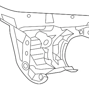 Mnfd W/Converter Shield - Mazda (PY01-13-380)