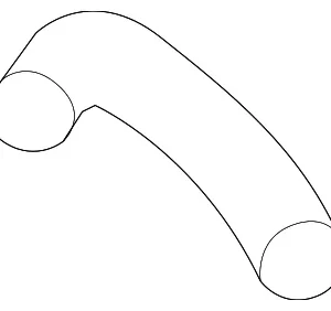 Hose - Mazda (KD53-42-563B)