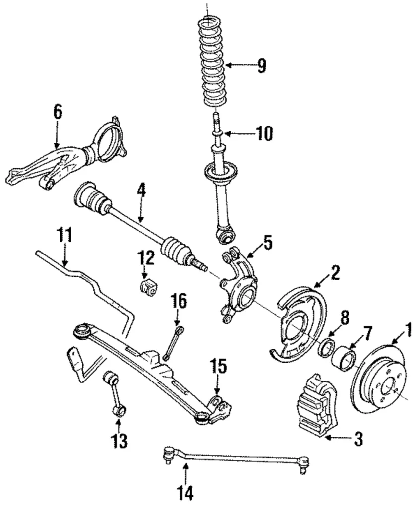 Stabilizer Bar Link - Mazda (FB01-28-200A)