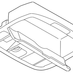 Compartment - Mazda (GG2A-69-298A-80)
