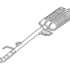 Muffler - Mazda (YF01-40-100L)