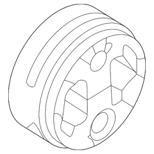 Hanger Rubber Mount - Mazda (T302-40-061)