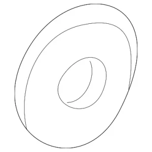 Grease Cap Washer - Mazda (ZZL0-33-043)