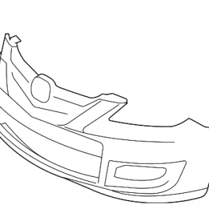 Bumper Cover - Mazda (B37F-50-031D-BB)