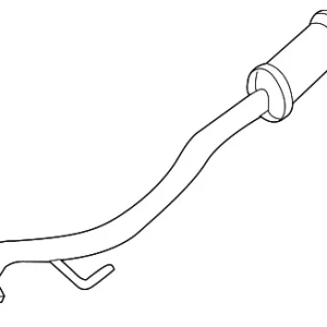 Muffler W/Tailpipe - Mazda (GY01-40-3A0C)