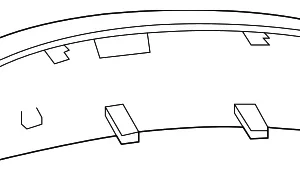 Door Mirror Cap, Right, Jet Black - Mazda (BACS-69-1N1-51)