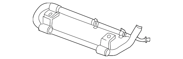 Return Pipe - Mazda (1F90-32-480)