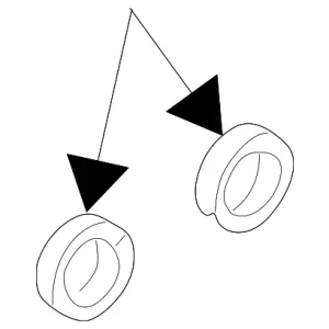 Lower Timing Cover Front Seal - Mazda (YF09-10-602)