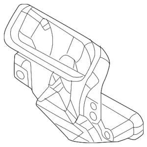 Outlet Duct - Mazda (VA56-61-8A3)